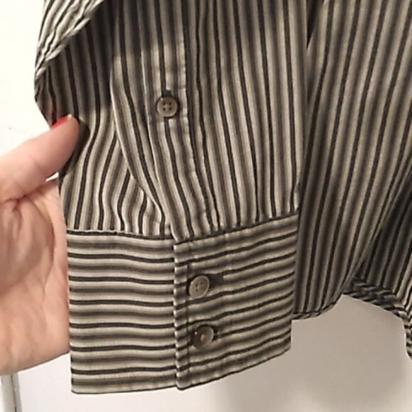 Calvin Klein Modern Fit Button Down Shirt. Sz Lg - Picture 4 of 9